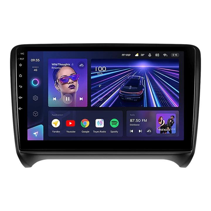 Navigatie Auto Teyes CC2 Plus Audi TT 8J 2006-2014 4+64GB 9