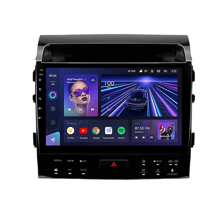 Navigatie Auto Teyes CC3 Toyota Land Cruiser 11 J200 2007-2015 II 6+128GB 10.2