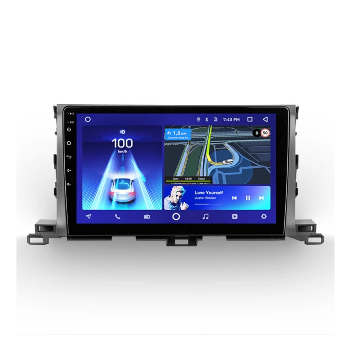 Navigatie Auto Teyes CC2 Plus Toyota Highlander 3  2013-2018 4+64GB 10.2