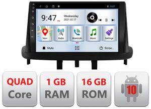 Navigatie dedicata Renault Megane 3 Quad Core A-145 cu Android Radio Bluetooth Internet 1+16GB