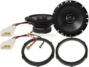 Difuzoare Auto Citroen C1 Usi Fata Alpine S-S65 RMS 80 W