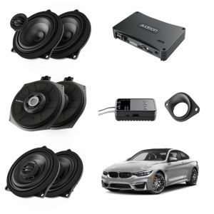 PACHET SISTEM AUDIO PLUG&PLAY AUDISON DEDICAT BMW K4E X4E + DSP 520W