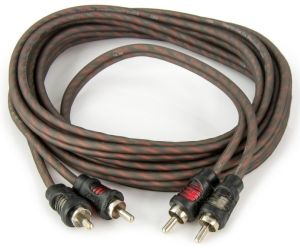 CABLU RCA AURA, 2CANALE, LUNGIME 2M, RCA 0220