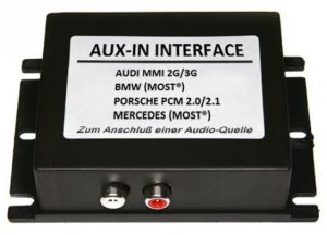 AUX-110 interfata audio aux in fibra optica Bmw, Audi, Mercedes, Porsche