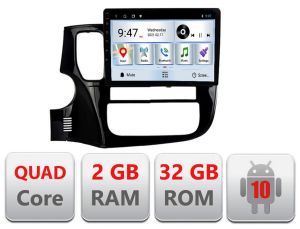 Navigatie dedicata Mitsubishi Outlander 2014- Quad Core B-1230 cu Android Internet Bluetooth Radio GPS WIFI 2+32GB