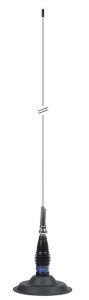 Antena CB President MLA-145 158CM 500W 26-28MHz cu inclinare la 90 de grade si magnet inclus