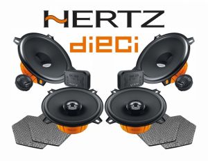 Pachet Difuzoare Auto Hertz Dieci Dedicat Renault Megane 2 (2002 - 2009)