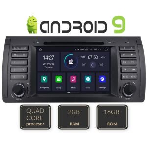 Navigatie Dedicata BMW E39 si X5 E53 cu Android GPS USB Radio Internet Bluetooth