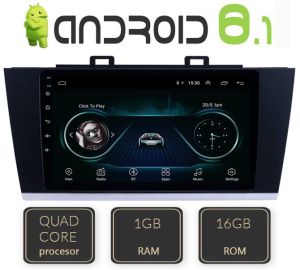 EDT-L458 Navigatie Dedicata cu Android GPS Bluetooth Subaru Legacy 2010-2015
