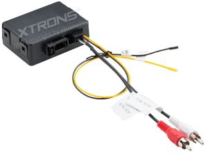 XTRONS Decodor Audio Video Fibra Optica Mercedes-Benz Porsche