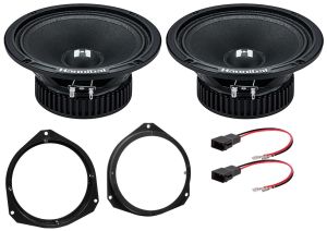 Hannibal HM-6E+ Difuzoare Auto Opel Corsa B (S93) 1993 - 1997 Usi Fata