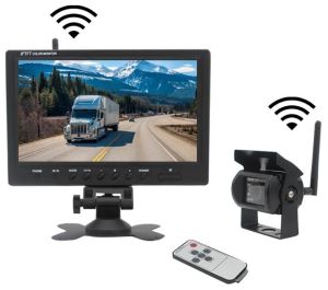 Kit Marsarier Wireless cu Camera si Display de 9" 12V~24V