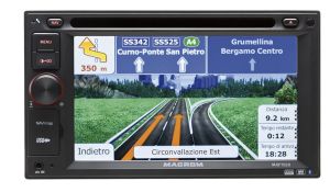 Sistem Multimedia cu Navigatie si DVD Nissan Qashqai Macrom M-Of7030