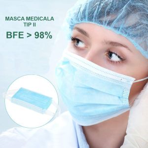 Masca Medicala Tip 2 (Cutie Cu 50buc.)