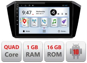Navigatie dedicata VW Passat B8 cu Android Radio Bluetooth Internet 1+16GB