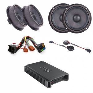 Pachet Sistem Audio Plug&Play Awave Dedicat VW >2015 + Amplificator