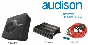 Pachet BASS AUDISON APBX 8D+DPower 1+FPK 350, 500W