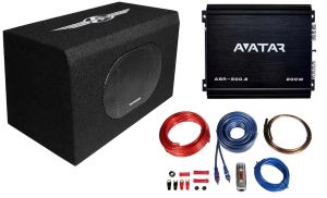 Pachet Auto Bass Autotek A690RX + X600.2 + LK-10 ACV