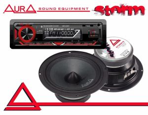 PACHET DIFUZOARE AURA STORM 6 CU PLAYER AURA AMH BT