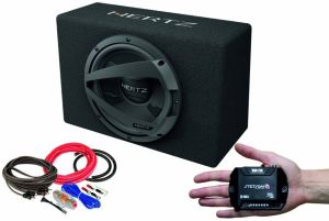 Pachet subwoofer Auto Hertz DBX 30.3 + Amplificator Stetsom IR 280.1 + kit de Cabluri Complet