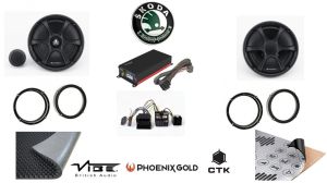 Phoenix Gold Sistem Audio Dedicat Skoda Octavia 3