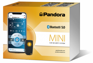 Pandora Mini Alarma Auto cu CAN pe Cheie si Conexiune Bluetooth
