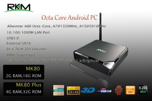 Mini PC cu Android PNI MK80 de la Rikomagic