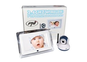 Video Baby Monitor Wireless  PNI B7000, Diplay 7''
