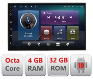 Sistem de navigatie universala Ecran 7" 4+32GB 8Core Android radio gps Internet wifi 4G Carplay