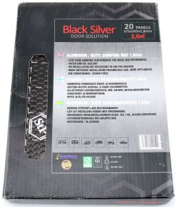 STP Black Silver Door Pack, 1,8mm, 2,0m2