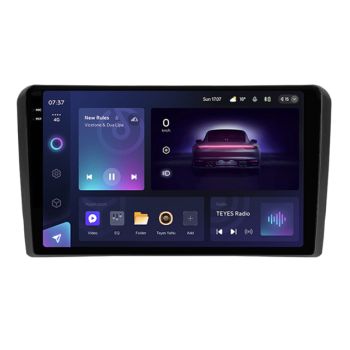 NAVIGATIE AUTO TEYES CC3 2K AUDI A3 8P 2003-2013 4+64GB 9.5" QLED OCTA-CORE 2GHZ, ANDROID 4G BLUETOOTH 5.1 DSP