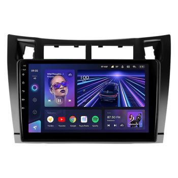 Navigatie Auto Teyes CC3 Toyota Yaris 2005-2012 6+128GB 9" QLED Octa-core 1.8Ghz, Android 4G Bluetooth 5.1 DSP