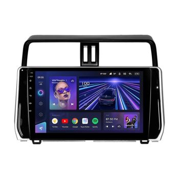 Navigatie Auto Teyes CC3 Toyota Land Cruiser Prado J200 2017-2018 4+64GB 10.2" QLED Octa-core 1.8Ghz, Android 4G Bluetooth 5.1 DSP