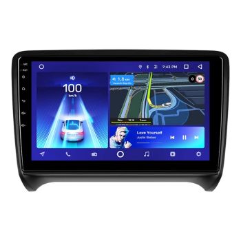 Navigatie Auto Teyes CC3 Audi TT 8J 2006-2014 4+64GB 9" QLED Octa-core 1.8Ghz, Android 4G Bluetooth 5.1 DSP