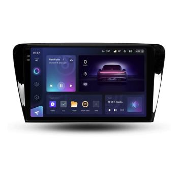 Navigatie Auto Teyes CC3 2K Skoda Octavia 3 2013-2018 4+32GB 10.36" QLED Octa-core 2Ghz Android 4G Bluetooth 5.1 DSP