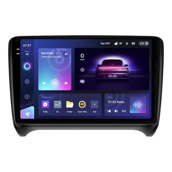 Navigatie Auto Teyes CC3 2K 360° Audi TT 8J 2006-2014 6+128GB 9.5" QLED Octa-core 2Ghz, Android 4G Bluetooth 5.1 DSP