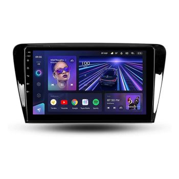 Navigatie Auto Teyes CC3 Skoda Octavia 3 2013-2018 4+32GB 10.2" QLED Octa-core 1.8Ghz Android 4G Bluetooth 5.1 DSP