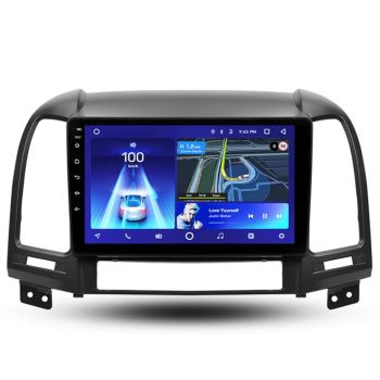 Navigatie Auto Teyes CC2 Plus Hyundai Santa Fe 2 2007-2012 4+64GB 9" QLED Octa-core 1.8Ghz Android 4G Bluetooth 5.1 DSP