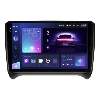 Navigatie Auto Teyes CC3 2K Audi TT 8J 2006-2014 6+128GB 9.5" QLED Octa-core 2Ghz, Android 4G Bluetooth 5.1 DSP