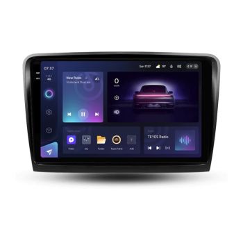 Navigatie Auto Teyes CC3 2K Skoda Superb 2 2008-2015 6+128GB 10.36" QLED Octa-core 2Ghz, Android 4G Bluetooth 5.1 DSP