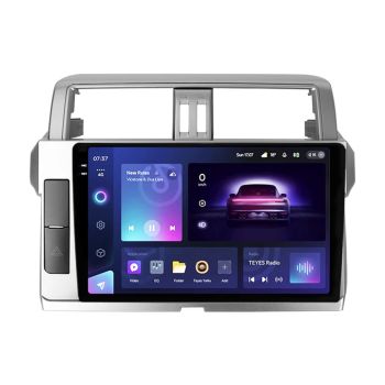 Navigatie Auto Teyes CC3 2K 360° Toyota Land Cruiser Prado J200 2013-2017 6+128GB 10.36" QLED Octa-core 2Ghz, Android 4G Bluetooth 5.1 DSP