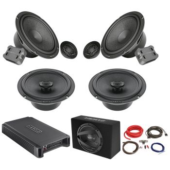 Pachet Difuzoare Auto cu Subwoofer Hertz Cento 1500 W