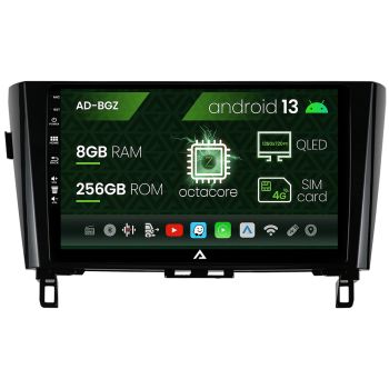 Navigatie Dedicat Nissan Qashqai J11 (2013-2020), Android 13, Z-Octacore / 8GB RAM + 256GB ROM, 10.1 Inch