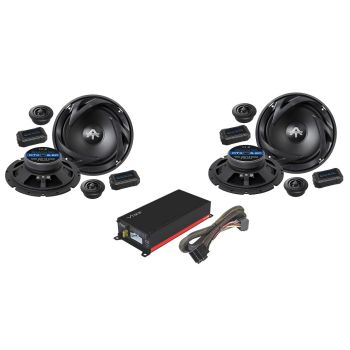 Pachet Audio Difuzoare Autotek ATX6.2C si Amplificator Vibe Powerbox
