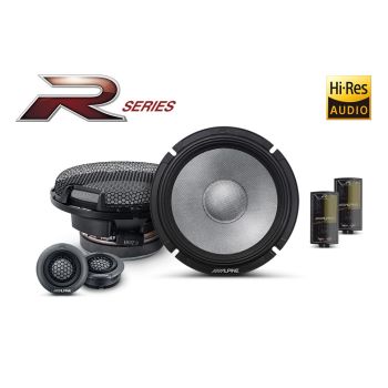 Alpine R2-S65C Siste, Difuzoare pe Componente 16,5 RMS 100W