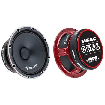 Difuzoare Auto Midrange Reiss Audio RS-M6AC, 16 cm (6.5"), 400W Max (200W RMS)