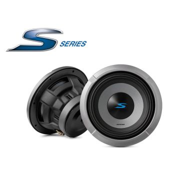 Alpine S2-W8D4 Subwoofer Auto 20cm (8″), RMS 300W, Dual 4-Ohmi
