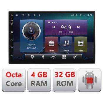 Sistem de navigatie universala Ecran 7" 4+32GB 8Core Android radio gps Internet wifi 4G Carplay