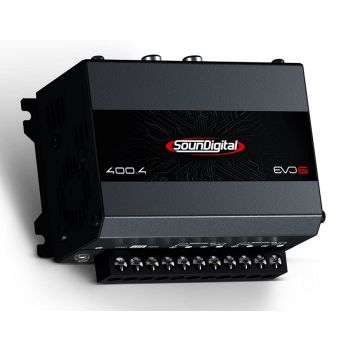 SounDigital 400.4 EVO 6 – Amplificator Auto 4 Canale, 400W RMS
