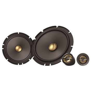 Pioneer TS-A1601C Difuzoare Auto Componente Cu 2 Cai 16,5 Cm 80W RMS
